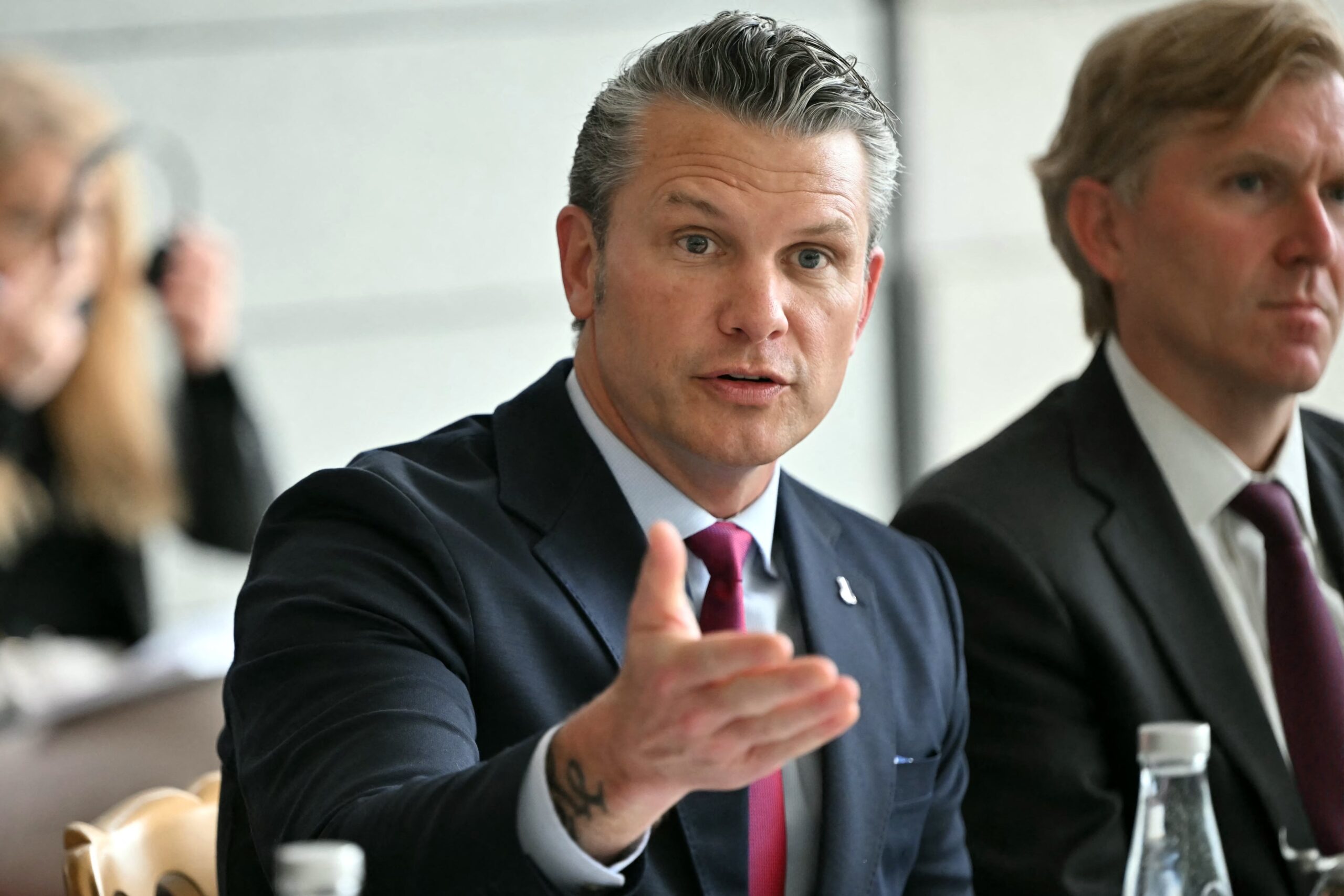 Hegseth Turns D-Day Commemoration Into Anti-Migration Tirade