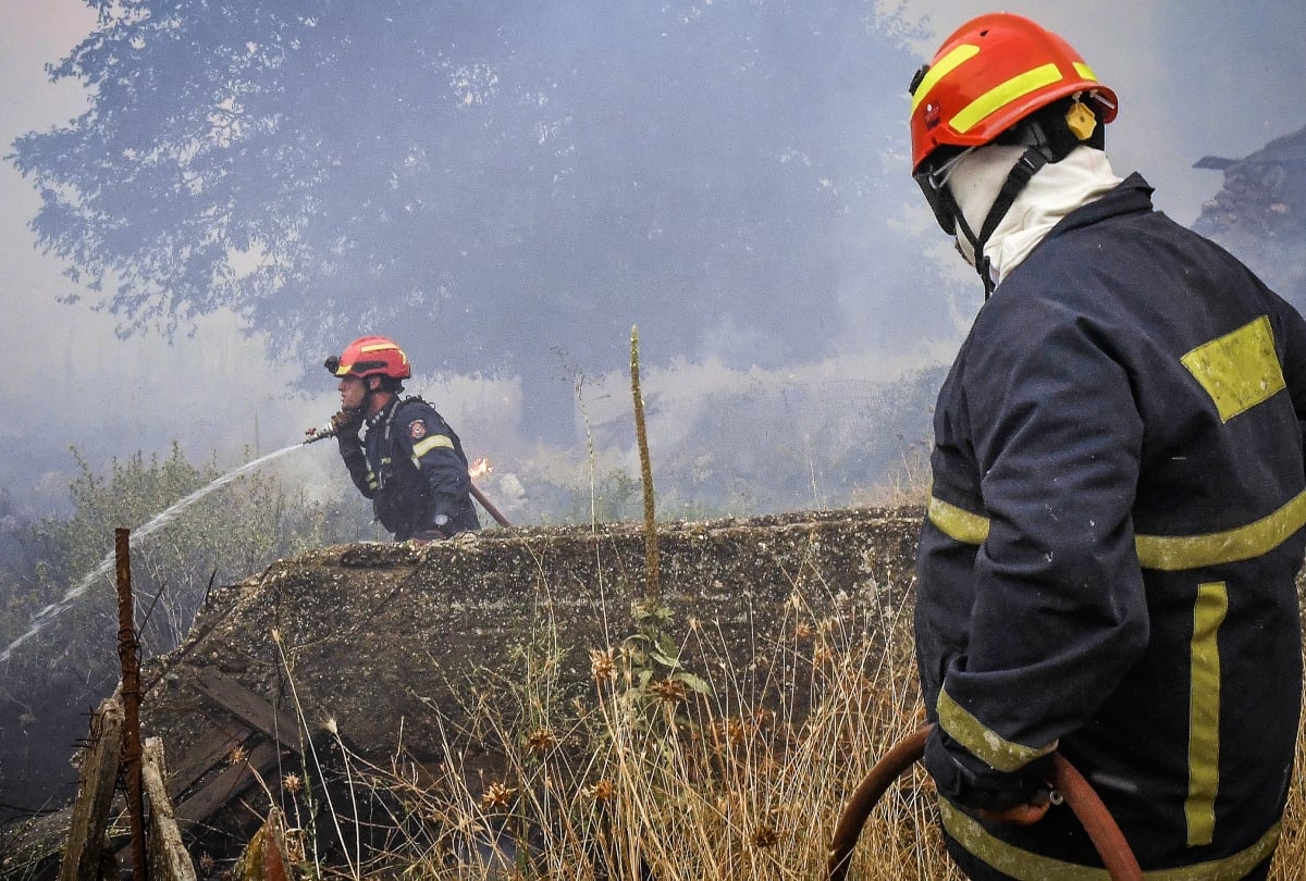 Wildfires Blaze Across Greece
