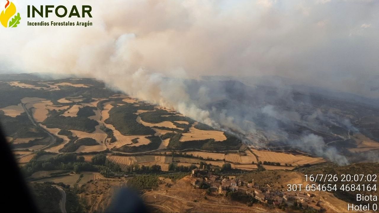 Wildfires Rage Across Europe and Beyond